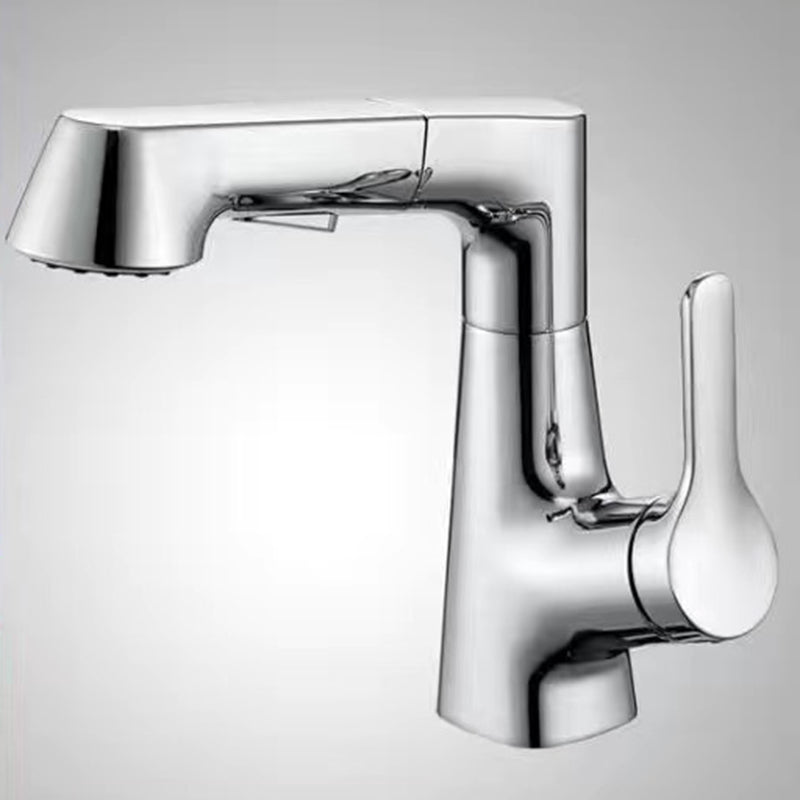 Vessel Sink Faucets Contemporary Single Handle Faucets for Bathroom Plata Clearhalo 'bathroom_sink_faucets' 'Conjunta de Baño y Conjunta de Grifo' 'Coronamiento de Baño y Dispositivo de Baño' 'Grifo del lavabo del baño' 'Hogar' 'home_improvement' 'home_improvement_bathroom_sink_faucets' 'Mejoras para el hogar' 6399149