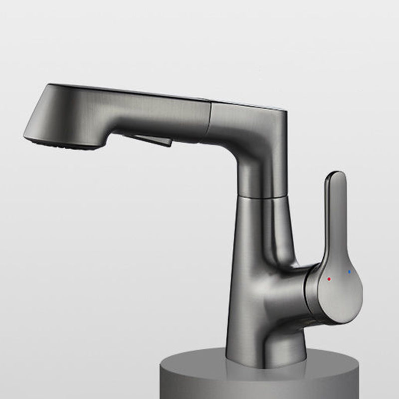 Vessel Sink Faucets Contemporary Single Handle Faucets for Bathroom Clearhalo 'bathroom_sink_faucets' 'Conjunta de Baño y Conjunta de Grifo' 'Coronamiento de Baño y Dispositivo de Baño' 'Grifo del lavabo del baño' 'Hogar' 'home_improvement' 'home_improvement_bathroom_sink_faucets' 'Mejoras para el hogar' 6399150