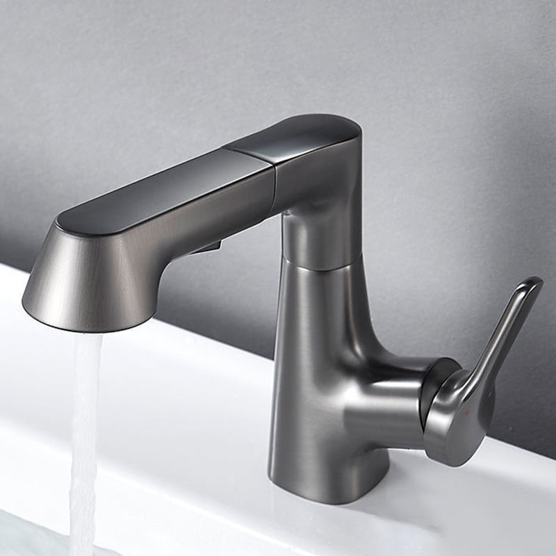 Vessel Sink Faucets Contemporary Single Handle Faucets for Bathroom Clearhalo 'bathroom_sink_faucets' 'Conjunta de Baño y Conjunta de Grifo' 'Coronamiento de Baño y Dispositivo de Baño' 'Grifo del lavabo del baño' 'Hogar' 'home_improvement' 'home_improvement_bathroom_sink_faucets' 'Mejoras para el hogar' 6399154