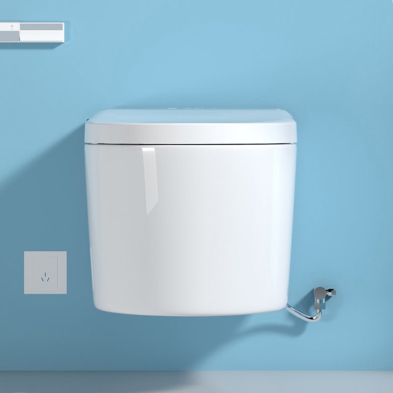 Modern One Piece Toilet Wall Mount Toilet Bowl with Seat for Washroom Clearhalo 'Bathroom Remodel & Bathroom Fixtures' 'Home Improvement' 'home_improvement' 'home_improvement_toilets' 'Toilets & Bidets' 'Toilets' 6402187