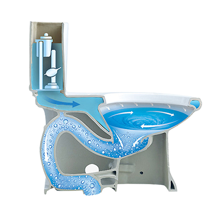 Modern Floor Mount Toilet Bowl Elong Toilet with Seat for Bathroom Clearhalo 'Bathroom Remodel & Bathroom Fixtures' 'Home Improvement' 'home_improvement' 'home_improvement_toilets' 'Toilets & Bidets' 'Toilets' 6402214