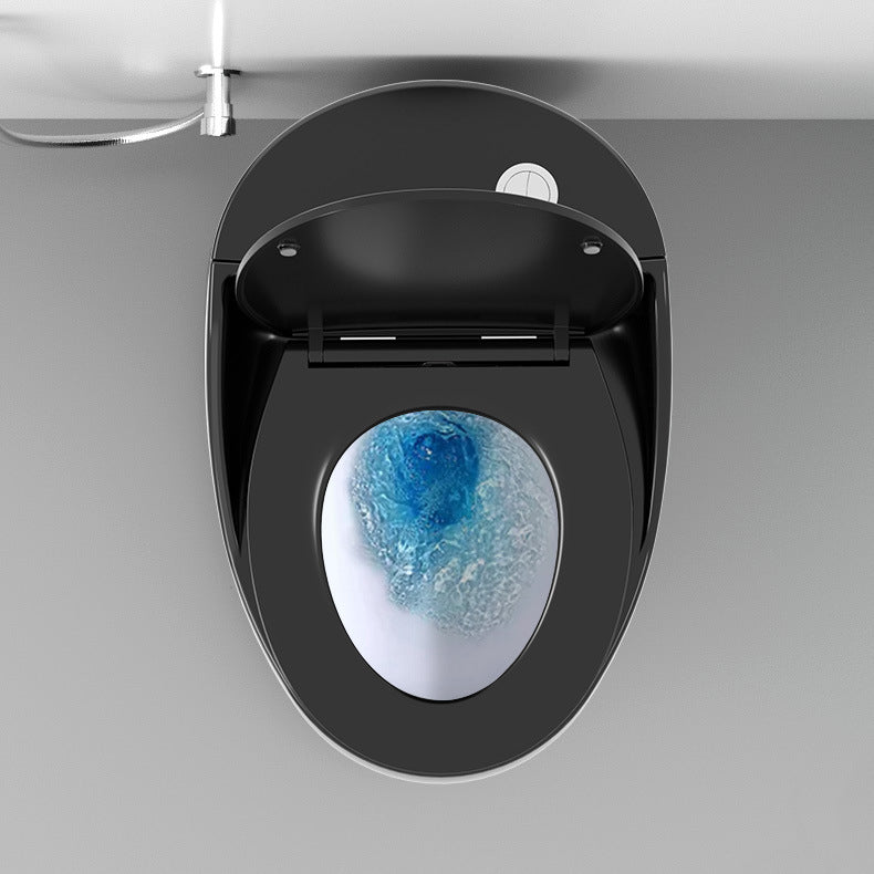 Modern Floor Mount Toilet Bowl One Piece Toilet with Seat for Bathroom Clearhalo 'Bathroom Remodel & Bathroom Fixtures' 'Home Improvement' 'home_improvement' 'home_improvement_toilets' 'Toilets & Bidets' 'Toilets' 6402229