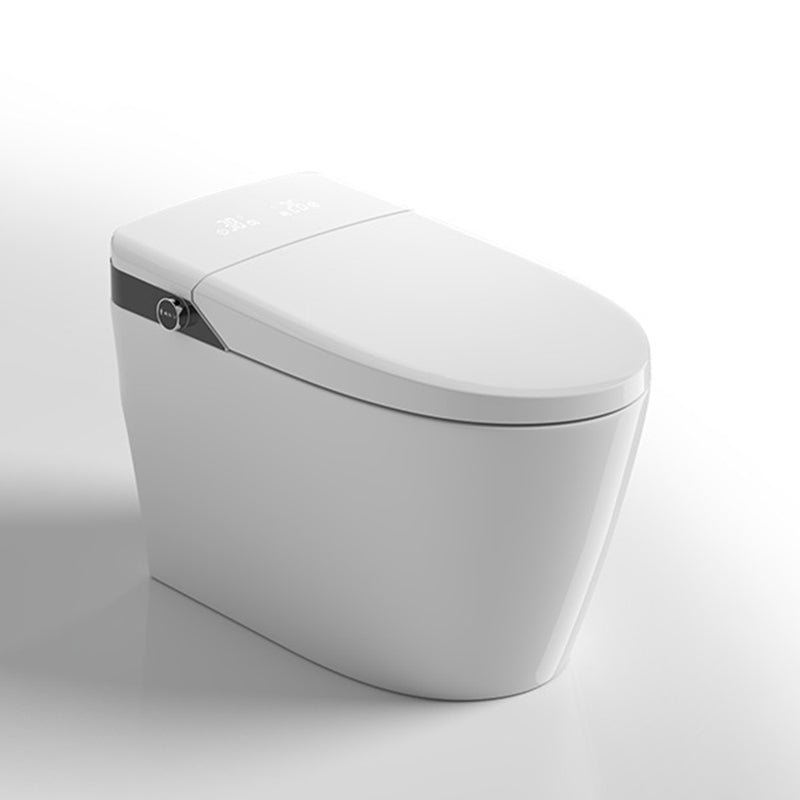 Modern One Piece Toilet Concealed Tank Toilet Bowl for Washroom Clearhalo 'Bathroom Remodel & Bathroom Fixtures' 'Home Improvement' 'home_improvement' 'home_improvement_toilets' 'Toilets & Bidets' 'Toilets' 6402234