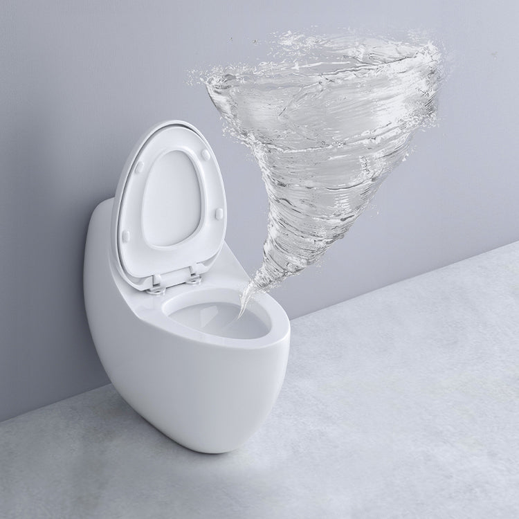 Modern Elong Toilet Bowl Floor Mount Toilet with Seat for Bathroom Clearhalo 'Bathroom Remodel & Bathroom Fixtures' 'Home Improvement' 'home_improvement' 'home_improvement_toilets' 'Toilets & Bidets' 'Toilets' 6402294