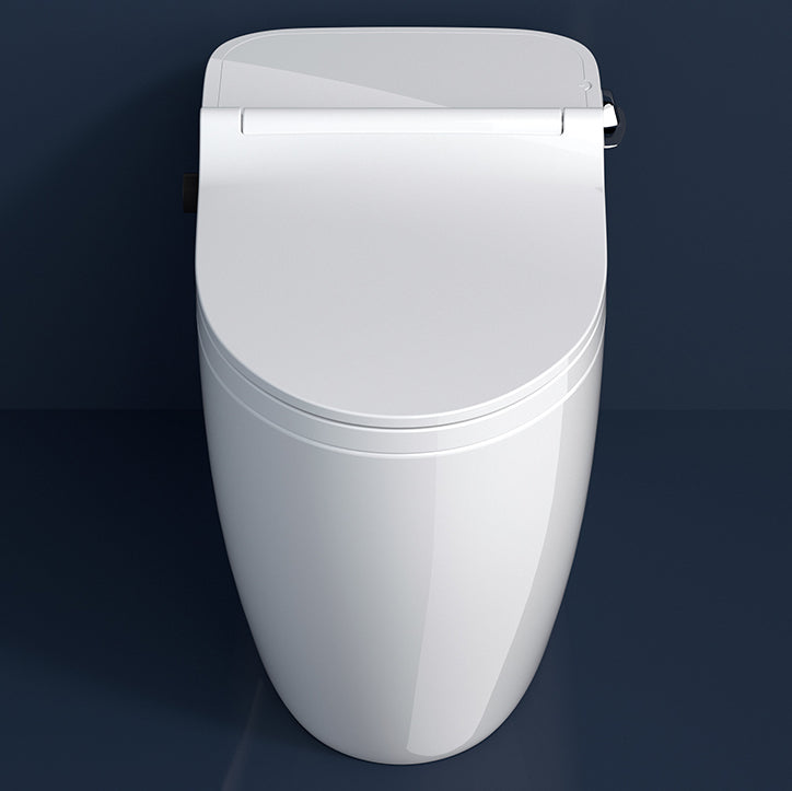 Modern Elong Toilet Bowl Siphon Jet Toilet with Seat for Bathroom Clearhalo 'Bathroom Remodel & Bathroom Fixtures' 'Home Improvement' 'home_improvement' 'home_improvement_toilets' 'Toilets & Bidets' 'Toilets' 6402356