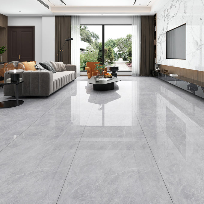 Mirrored Marble Floor and Wall Tile No Pattern Singular Tile Clearhalo 'Floor Tiles & Wall Tiles' 'floor_tiles_wall_tiles' 'Flooring 'Home Improvement' 'home_improvement' 'home_improvement_floor_tiles_wall_tiles' Walls and Ceiling' 6416247