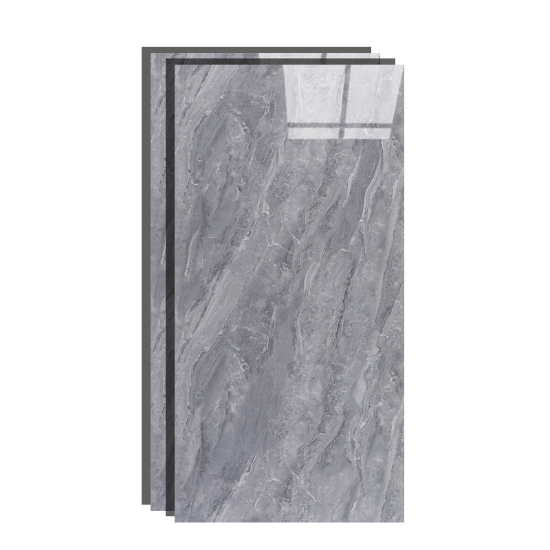 Mirrored Marble Floor and Wall Tile No Pattern Singular Tile Grey 30"L x 59"W x 0.4"H Clearhalo 'Floor Tiles & Wall Tiles' 'floor_tiles_wall_tiles' 'Flooring 'Home Improvement' 'home_improvement' 'home_improvement_floor_tiles_wall_tiles' Walls and Ceiling' 6416254