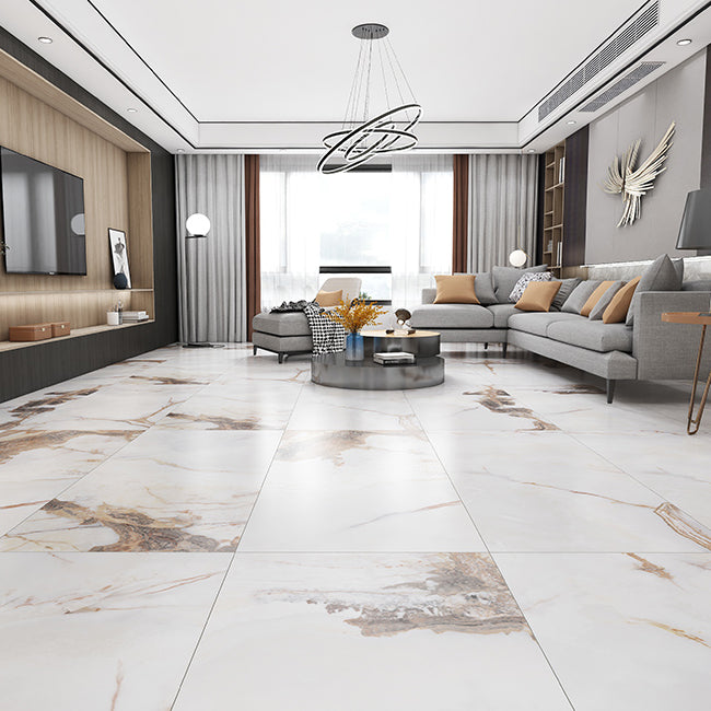 Square Ceramic Matte Straight Edge Singular Tile Fabric Look Shower Floor Clearhalo 'Floor Tiles & Wall Tiles' 'floor_tiles_wall_tiles' 'Flooring 'Home Improvement' 'home_improvement' 'home_improvement_floor_tiles_wall_tiles' Walls and Ceiling' 6416349