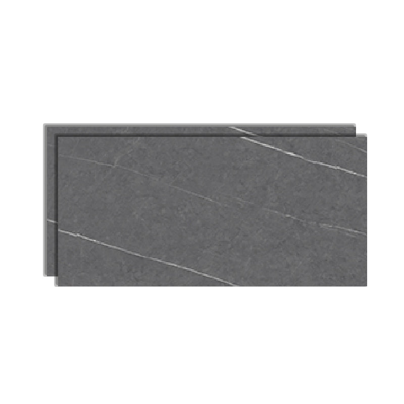 Square Ceramic Matte Straight Edge Singular Tile Fabric Look Shower Floor Dark Gray-White Clearhalo 'Floor Tiles & Wall Tiles' 'floor_tiles_wall_tiles' 'Flooring 'Home Improvement' 'home_improvement' 'home_improvement_floor_tiles_wall_tiles' Walls and Ceiling' 6416356