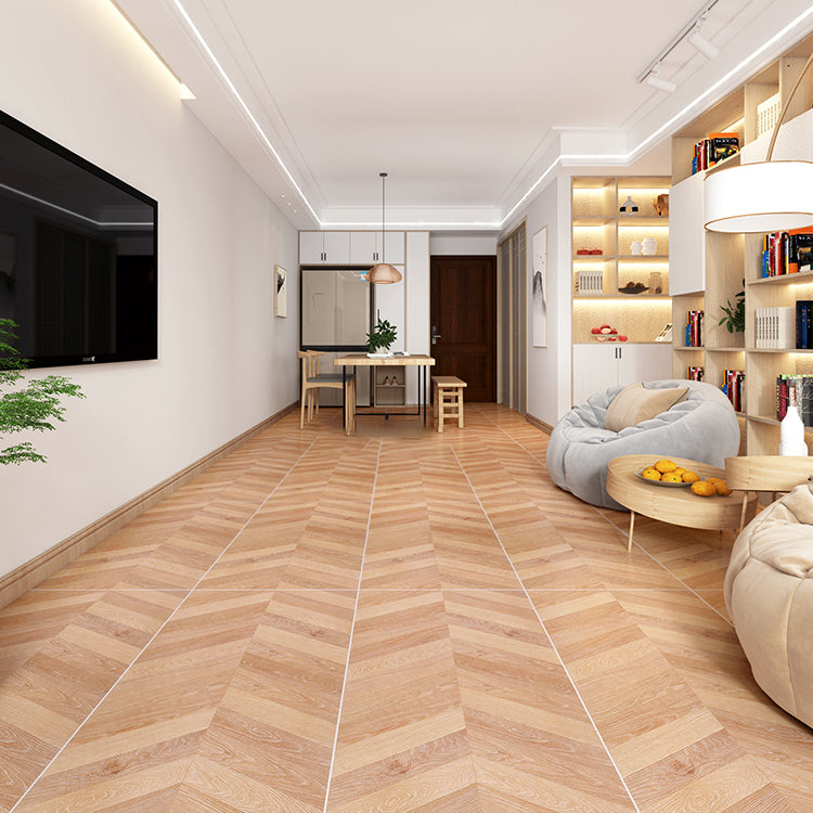 Rectangle Fabric Look Singular Tile Matte Floor and Wall Tile in Brown Clearhalo 'Floor Tiles & Wall Tiles' 'floor_tiles_wall_tiles' 'Flooring 'Home Improvement' 'home_improvement' 'home_improvement_floor_tiles_wall_tiles' Walls and Ceiling' 6416385
