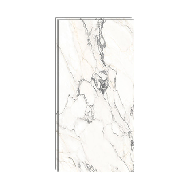 Marble Rectangle Singular Tile Abstract Line Polished Tile for Wall and Floor White-Gray Clearhalo 'Floor Tiles & Wall Tiles' 'floor_tiles_wall_tiles' 'Flooring 'Home Improvement' 'home_improvement' 'home_improvement_floor_tiles_wall_tiles' Walls and Ceiling' 6416433