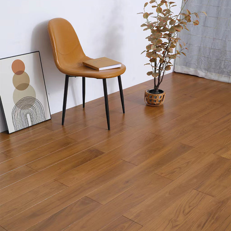 Slip Resistant Laminate Floor Groove Locking Laminate Plank Flooring Brown Clearhalo 'Flooring 'Home Improvement' 'home_improvement' 'home_improvement_laminate_flooring' 'Laminate Flooring' 'laminate_flooring' Walls and Ceiling' 6416889