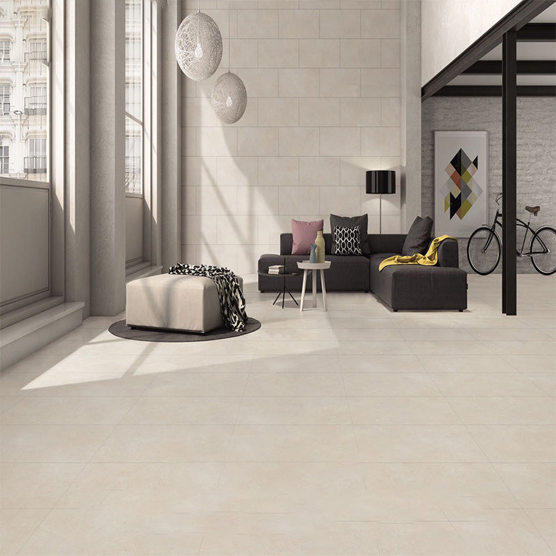 Indoor Floor Tile Porcelain Solid Color Rectangle Living Room Floor Wall Tile Clearhalo 'Floor Tiles & Wall Tiles' 'floor_tiles_wall_tiles' 'Flooring 'Home Improvement' 'home_improvement' 'home_improvement_floor_tiles_wall_tiles' Walls and Ceiling' 6423902