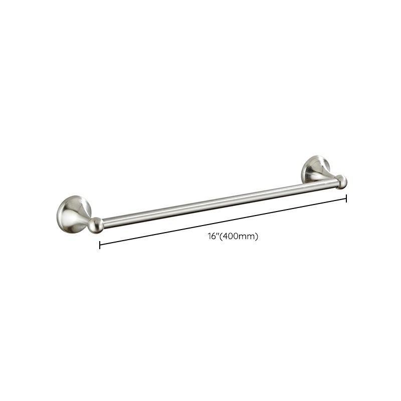 Metal Bathroom Set Traditional Style Nickel Bathroom Hardware Set Clearhalo 'Bathroom Hardware Sets' 'Bathroom Hardware' 'Bathroom Remodel & Bathroom Fixtures' 'bathroom_hardware_sets' 'Home Improvement' 'home_improvement' 'home_improvement_bathroom_hardware_sets' 6426446