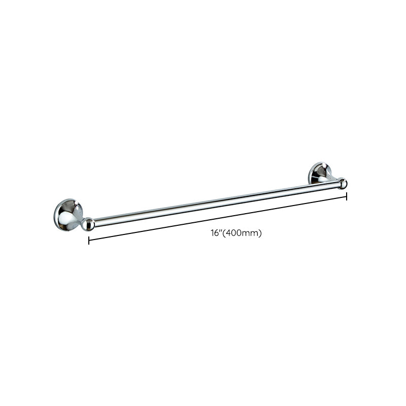 Metal Bathroom Set Traditional Style Chrome Bathroom Hardware Set Clearhalo 'Bathroom Hardware Sets' 'Bathroom Hardware' 'Bathroom Remodel & Bathroom Fixtures' 'bathroom_hardware_sets' 'Home Improvement' 'home_improvement' 'home_improvement_bathroom_hardware_sets' 6426465