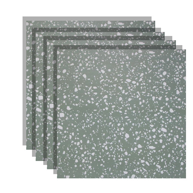 23.6" X 23.6" Square Floor Tile Straight Edge Texture Design Floor Tile Green Clearhalo 'Floor Tiles & Wall Tiles' 'floor_tiles_wall_tiles' 'Flooring 'Home Improvement' 'home_improvement' 'home_improvement_floor_tiles_wall_tiles' Walls and Ceiling' 6428115