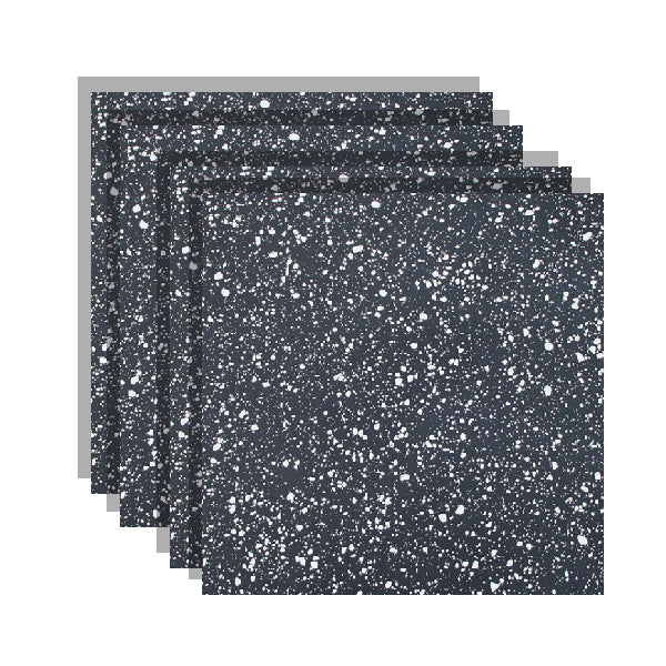 23.6" X 23.6" Square Floor Tile Straight Edge Texture Design Floor Tile Black Clearhalo 'Floor Tiles & Wall Tiles' 'floor_tiles_wall_tiles' 'Flooring 'Home Improvement' 'home_improvement' 'home_improvement_floor_tiles_wall_tiles' Walls and Ceiling' 6428117