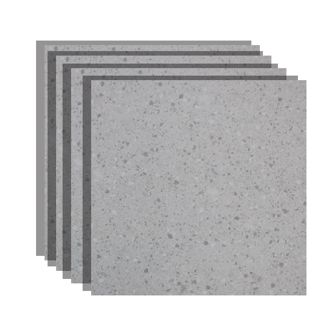 23.6" X 23.6" Square Floor Tile Straight Edge Texture Design Floor Tile Light Gray Clearhalo 'Floor Tiles & Wall Tiles' 'floor_tiles_wall_tiles' 'Flooring 'Home Improvement' 'home_improvement' 'home_improvement_floor_tiles_wall_tiles' Walls and Ceiling' 6428122