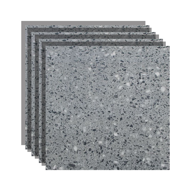 23.6" X 23.6" Square Floor Tile Straight Edge Texture Design Floor Tile Gray-Blue Clearhalo 'Floor Tiles & Wall Tiles' 'floor_tiles_wall_tiles' 'Flooring 'Home Improvement' 'home_improvement' 'home_improvement_floor_tiles_wall_tiles' Walls and Ceiling' 6428125