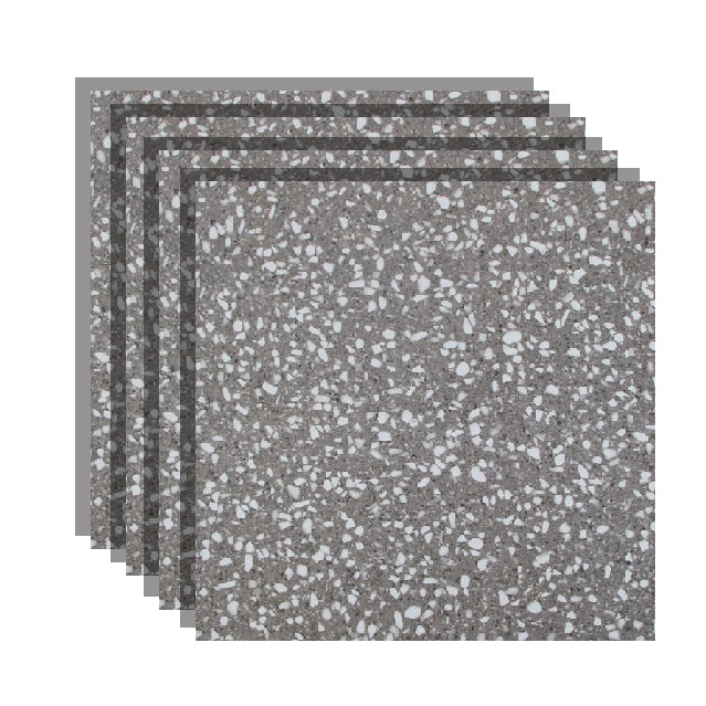 23.6" X 23.6" Square Floor Tile Straight Edge Texture Design Floor Tile Silver Clearhalo 'Floor Tiles & Wall Tiles' 'floor_tiles_wall_tiles' 'Flooring 'Home Improvement' 'home_improvement' 'home_improvement_floor_tiles_wall_tiles' Walls and Ceiling' 6428129