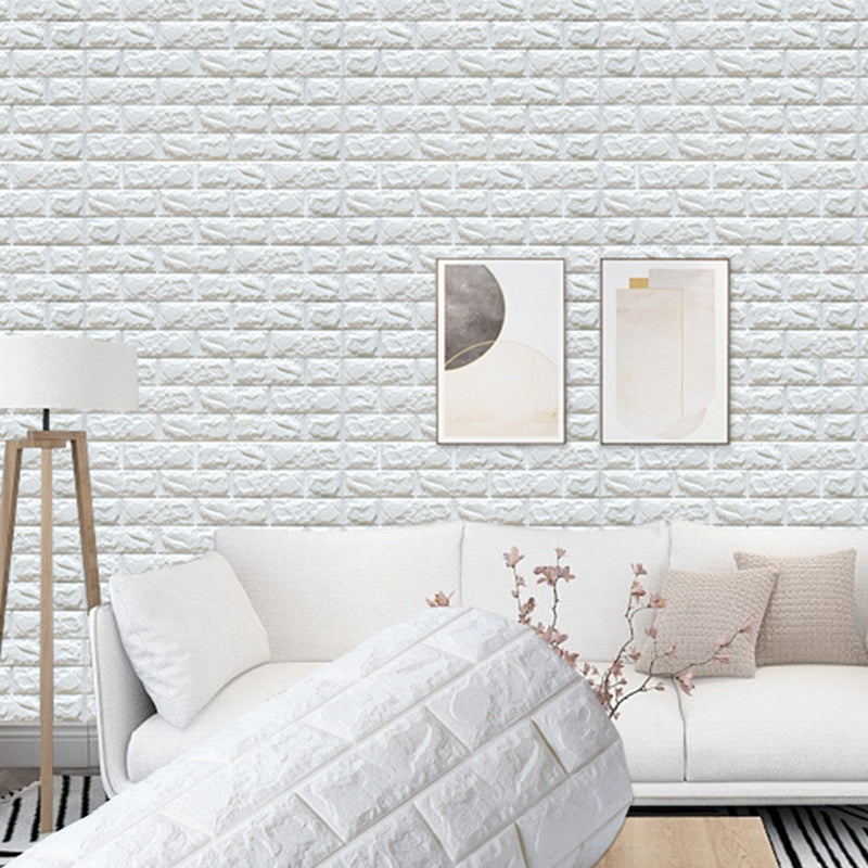 Contemporary 3D Embossed Wall Paneling Mosaic Design Waterproof Wall Access Panel Clearhalo 'Flooring 'Home Improvement' 'home_improvement' 'home_improvement_wall_paneling' 'Wall Paneling' 'wall_paneling' 'Walls & Ceilings' Walls and Ceiling' 6428140