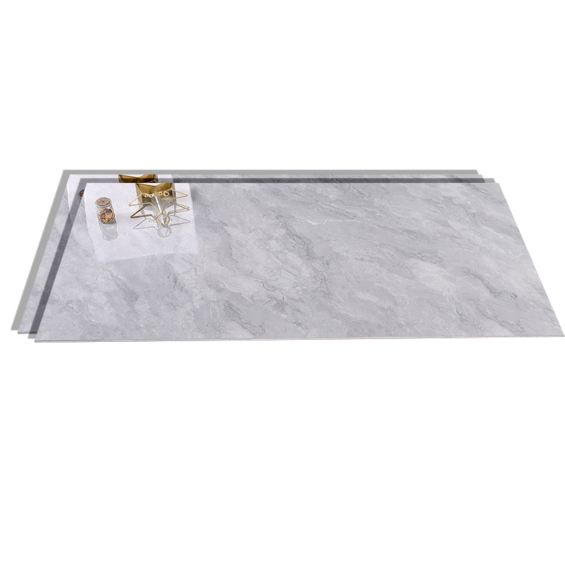 29.5" X 59.0" Floor Tile Straight Edge Polished Design Rectangular Floor Tile Light Gray-Black Clearhalo 'Floor Tiles & Wall Tiles' 'floor_tiles_wall_tiles' 'Flooring 'Home Improvement' 'home_improvement' 'home_improvement_floor_tiles_wall_tiles' Walls and Ceiling' 6428933