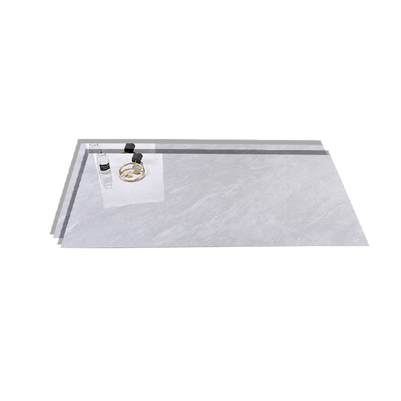 29.5" X 59.0" Floor Tile Straight Edge Polished Design Rectangular Floor Tile Light Heather Gray Clearhalo 'Floor Tiles & Wall Tiles' 'floor_tiles_wall_tiles' 'Flooring 'Home Improvement' 'home_improvement' 'home_improvement_floor_tiles_wall_tiles' Walls and Ceiling' 6428937