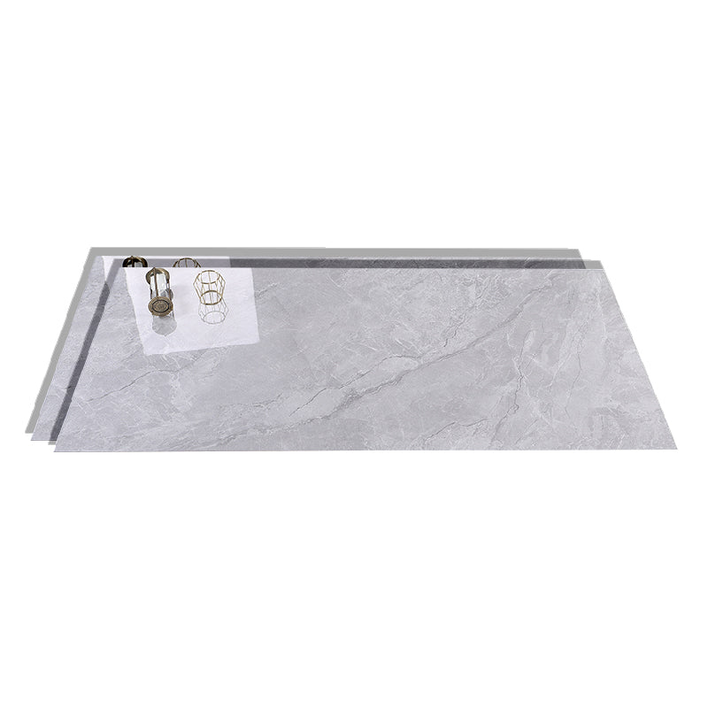 29.5" X 59.0" Floor Tile Straight Edge Polished Design Rectangular Floor Tile Grey Clearhalo 'Floor Tiles & Wall Tiles' 'floor_tiles_wall_tiles' 'Flooring 'Home Improvement' 'home_improvement' 'home_improvement_floor_tiles_wall_tiles' Walls and Ceiling' 6428939