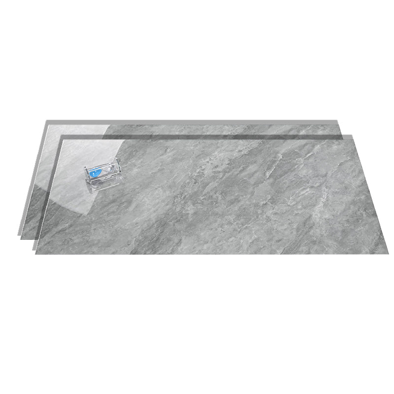 29.5" X 59.0" Floor Tile Straight Edge Polished Design Rectangular Floor Tile Dark Gray-Black Clearhalo 'Floor Tiles & Wall Tiles' 'floor_tiles_wall_tiles' 'Flooring 'Home Improvement' 'home_improvement' 'home_improvement_floor_tiles_wall_tiles' Walls and Ceiling' 6428954