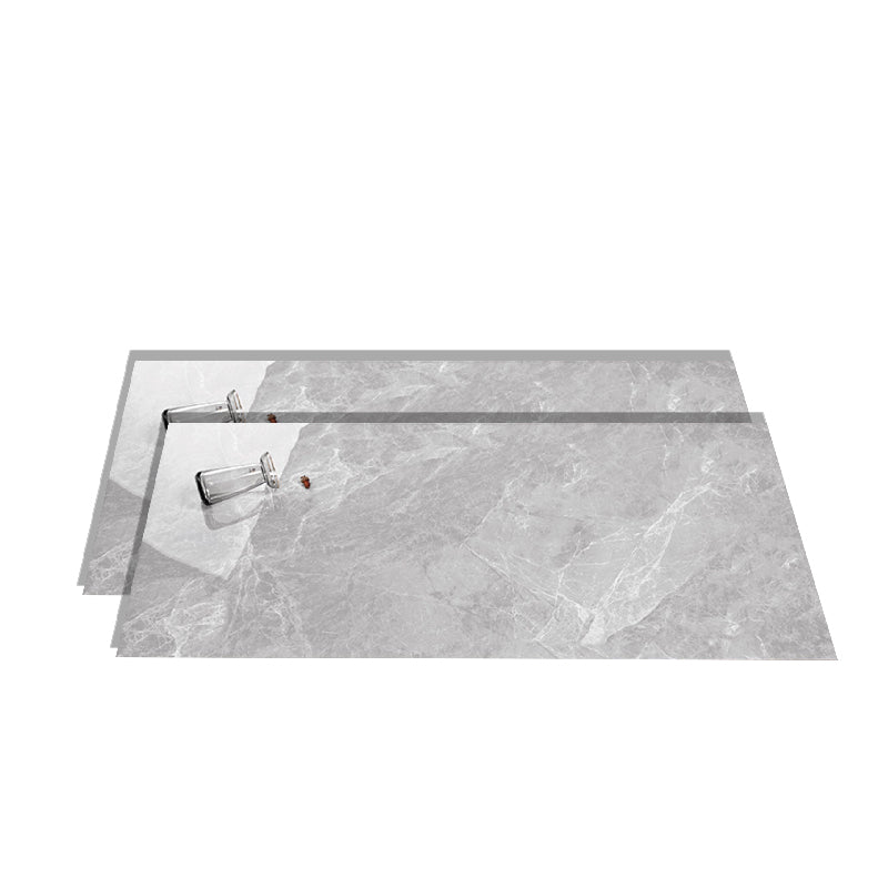 29.5" X 59.0" Floor Tile Straight Edge Polished Design Rectangular Floor Tile Gray-Khaki Clearhalo 'Floor Tiles & Wall Tiles' 'floor_tiles_wall_tiles' 'Flooring 'Home Improvement' 'home_improvement' 'home_improvement_floor_tiles_wall_tiles' Walls and Ceiling' 6428956