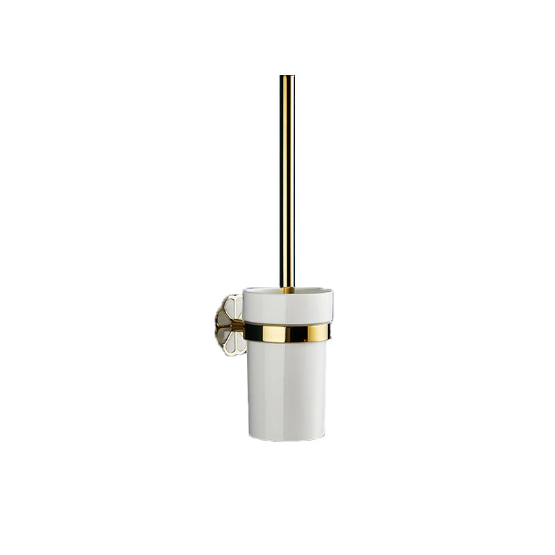 Metal Simple Bathroom Accessory as Individual or as a Set in Gold Clearhalo 'Bathroom Hardware Sets' 'Bathroom Hardware' 'Bathroom Remodel & Bathroom Fixtures' 'bathroom_hardware_sets' 'Home Improvement' 'home_improvement' 'home_improvement_bathroom_hardware_sets' 6429107
