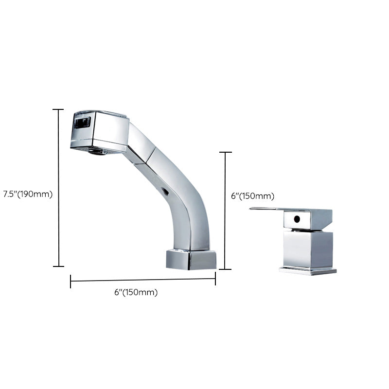 Contemporary Vessel Sink Faucet Lever Handles 2 Hole Faucets Low Arc Solid Brass Faucet Clearhalo 'Bathroom Remodel & Bathroom Fixtures' 'Bathroom Sink Faucets' 'Bathroom Sinks & Faucet Components' 'bathroom_sink_faucets' 'Home Improvement' 'home_improvement' 'home_improvement_bathroom_sink_faucets' 6438523