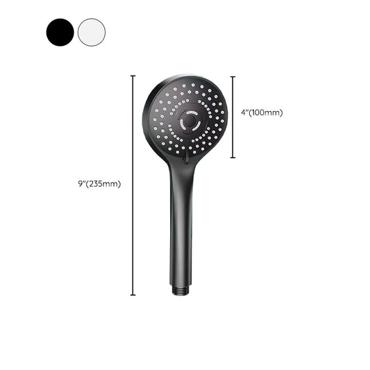 Plastic Handheld Shower Head Bathroom Shower Head with Adjustable Water Flow Clearhalo 'Bathroom Remodel & Bathroom Fixtures' 'Home Improvement' 'home_improvement' 'home_improvement_shower_heads' 'Shower Heads' 'shower_heads' 'Showers & Bathtubs Plumbing' 'Showers & Bathtubs' 6439192