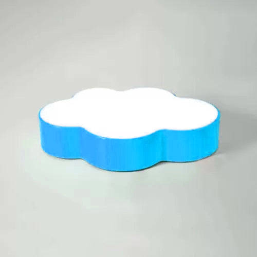 Candy Colored Cloud Flush Ceiling Light Cartoon Acrylic Ceiling Lamp for Kids Room Blue Clearhalo 'Ceiling Lights' 'Close To Ceiling Lights' 'Close to ceiling' 'Flush mount' Lighting' 64440