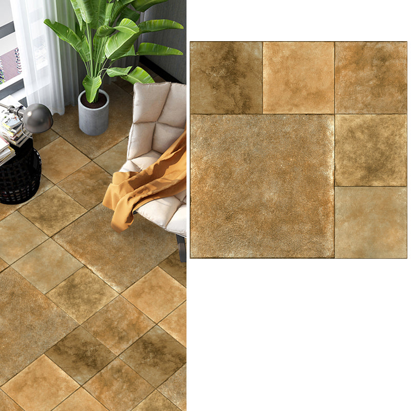 Square Peel & Stick Vinyl Flooring 24" x 24" x 4.6mm PVC Flooring Clearhalo 'Flooring 'Home Improvement' 'home_improvement' 'home_improvement_vinyl_flooring' 'Vinyl Flooring' 'vinyl_flooring' Walls and Ceiling' 6447680