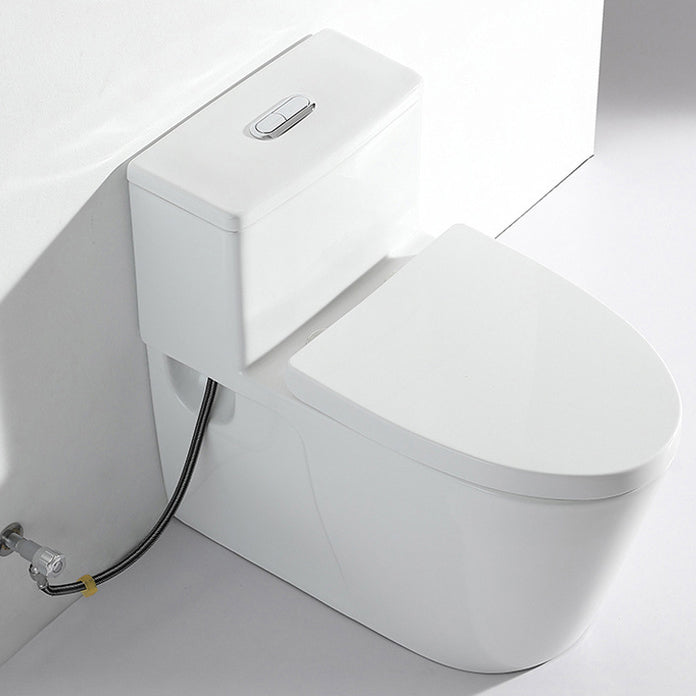 One-Piece Toilet Flush Toilet Floor Mounted UF Siphon Jet Toilet Bowl 16"L x 27"W x 26"H 12" Clearhalo 'Bathroom Remodel & Bathroom Fixtures' 'Home Improvement' 'home_improvement' 'home_improvement_toilets' 'Toilets & Bidets' 'Toilets' 6455842