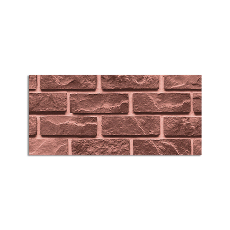 3D Artificial Brick Paneling Waterproof Peel and Stick Living Room Wall Panel (5-Pack) Clearhalo 'Flooring 'Home Improvement' 'home_improvement' 'home_improvement_wall_paneling' 'Wall Paneling' 'wall_paneling' 'Walls & Ceilings' Walls and Ceiling' 6456028