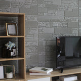 Modern Wall Tile PVC 3D Embossed Peel and Press Waterproof Indoor Wall Panel Clearhalo 'Flooring 'Home Improvement' 'home_improvement' 'home_improvement_wall_paneling' 'Wall Paneling' 'wall_paneling' 'Walls & Ceilings' Walls and Ceiling' 6456064