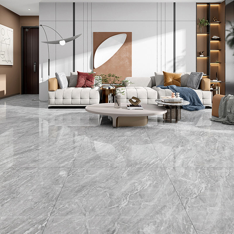 Square Floor Tile Texture Pattern Straight Edge Design Floor Tile Grey 9 Pieces Clearhalo 'Floor Tiles & Wall Tiles' 'floor_tiles_wall_tiles' 'Flooring 'Home Improvement' 'home_improvement' 'home_improvement_floor_tiles_wall_tiles' Walls and Ceiling' 6456320