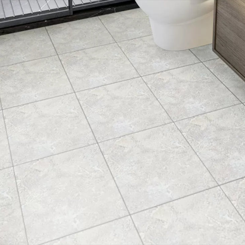 Square Bathroom PVC Flooring 12" x 12" x 0.07mm Peel and Stick Vinyl Flooring Clearhalo 'Flooring 'Home Improvement' 'home_improvement' 'home_improvement_vinyl_flooring' 'Vinyl Flooring' 'vinyl_flooring' Walls and Ceiling' 6460422