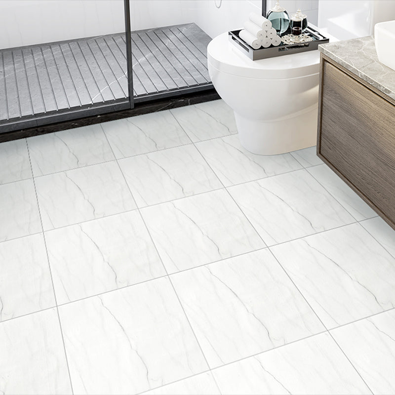 Square Bathroom PVC Flooring 12" x 12" x 0.07mm Peel and Stick Vinyl Flooring Clearhalo 'Flooring 'Home Improvement' 'home_improvement' 'home_improvement_vinyl_flooring' 'Vinyl Flooring' 'vinyl_flooring' Walls and Ceiling' 6460429