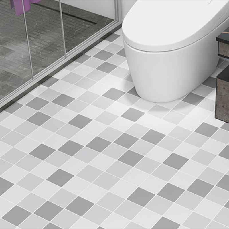 Bathroom 3.5mm Vinyl Flooring Square Peel and Stick PVC Flooring Clearhalo 'Flooring 'Home Improvement' 'home_improvement' 'home_improvement_vinyl_flooring' 'Vinyl Flooring' 'vinyl_flooring' Walls and Ceiling' 6462426