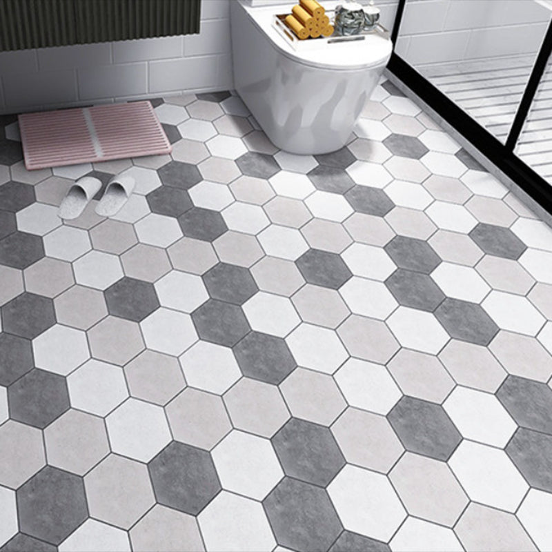 Bathroom 3.5mm Vinyl Flooring Square Peel and Stick PVC Flooring Clearhalo 'Flooring 'Home Improvement' 'home_improvement' 'home_improvement_vinyl_flooring' 'Vinyl Flooring' 'vinyl_flooring' Walls and Ceiling' 6462428