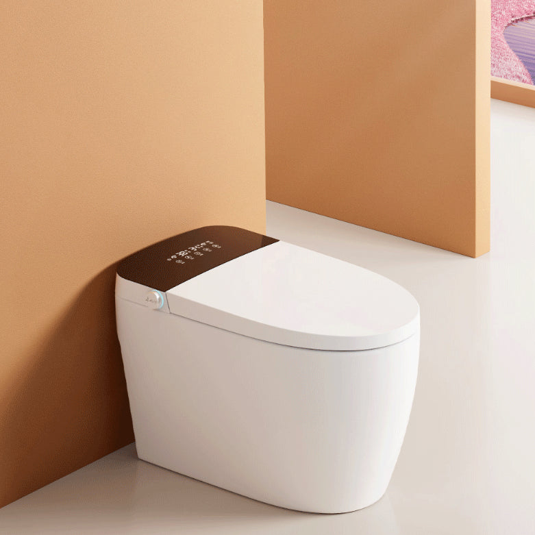 Modern One Piece Toilet Bowl Heated Seat Urine Toilet with Toilet Seat Clearhalo 'Bathroom Remodel & Bathroom Fixtures' 'Home Improvement' 'home_improvement' 'home_improvement_toilets' 'Toilets & Bidets' 'Toilets' 6463334