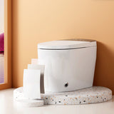 Modern One Piece Toilet Bowl Heated Seat Urine Toilet with Toilet Seat Clearhalo 'Bathroom Remodel & Bathroom Fixtures' 'Home Improvement' 'home_improvement' 'home_improvement_toilets' 'Toilets & Bidets' 'Toilets' 6463335