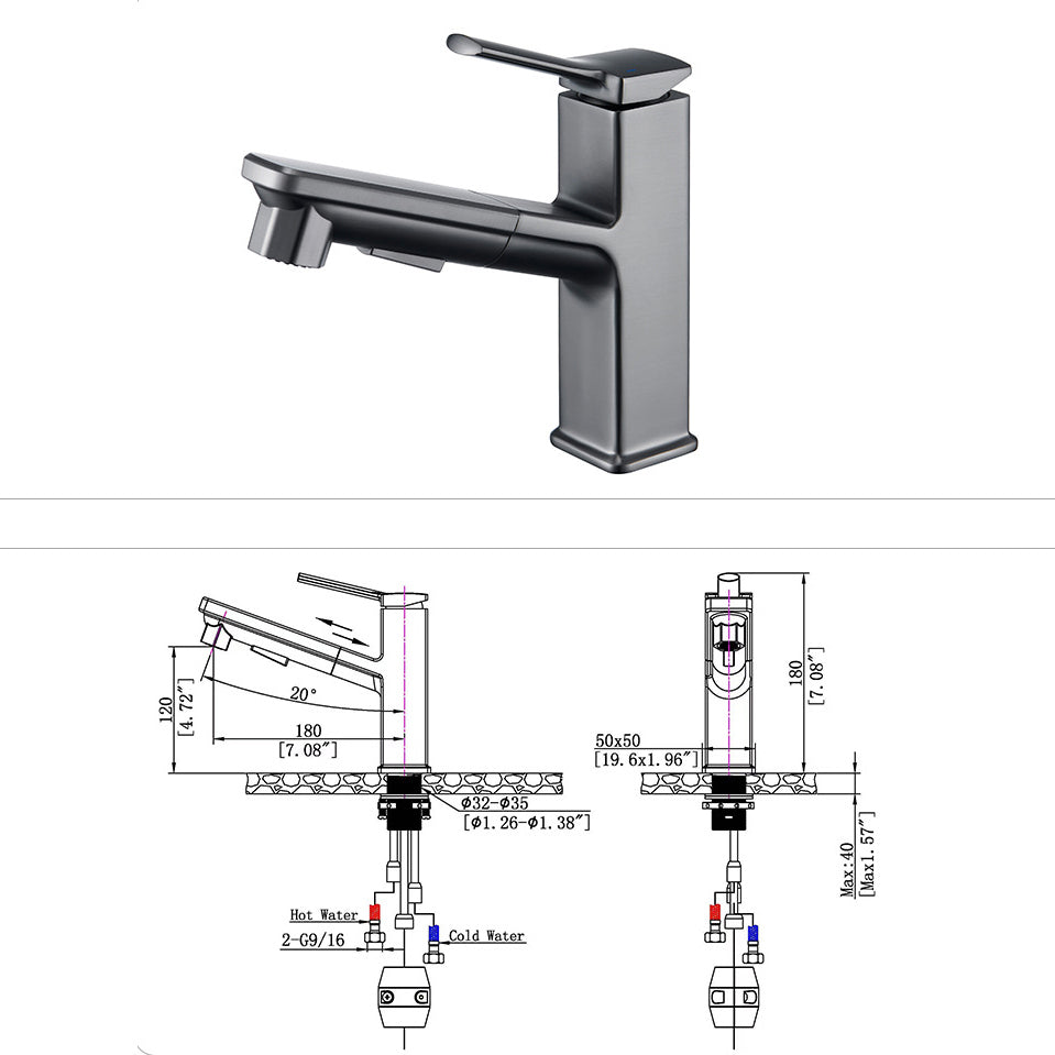 Modern Vessel Faucet Copper Pure Color Single Handle Vessel Faucet Clearhalo 'Bathroom Remodel & Bathroom Fixtures' 'Bathroom Sink Faucets' 'Bathroom Sinks & Faucet Components' 'bathroom_sink_faucets' 'Home Improvement' 'home_improvement' 'home_improvement_bathroom_sink_faucets' 6466996