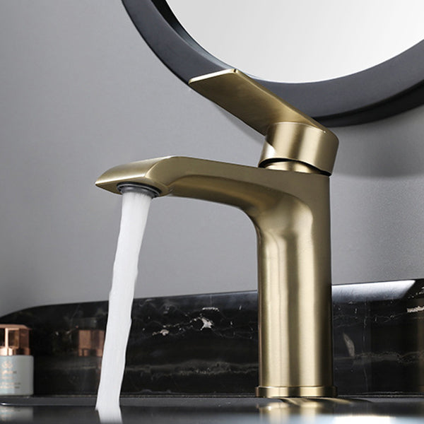 Single Handle Faucets Glam Style Vessel Sink Faucets for Bathroom Clearhalo 'Bathroom Remodel & Bathroom Fixtures' 'Bathroom Sink Faucets' 'Bathroom Sinks & Faucet Components' 'bathroom_sink_faucets' 'Home Improvement' 'home_improvement' 'home_improvement_bathroom_sink_faucets' 6467018