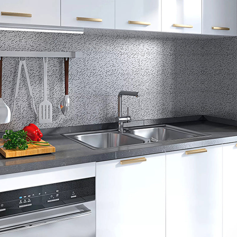 Metal Backsplash Tile Peel and Stick Modern Peel and Stick Backsplash Wall Tile Clearhalo 'Flooring 'Home Improvement' 'home_improvement' 'home_improvement_peel_stick_blacksplash' 'Peel & Stick Backsplash Tile' 'peel_stick_blacksplash' 'Walls & Ceilings' Walls and Ceiling' 6467233