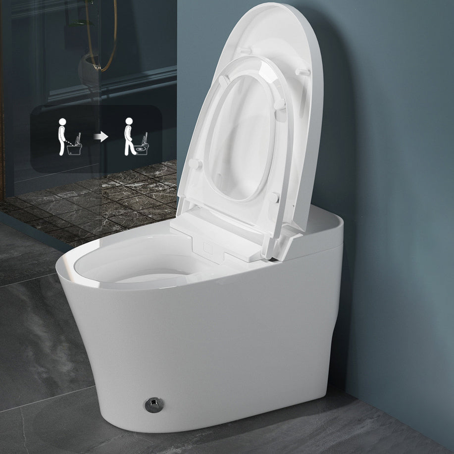 Modern Elong Toilet Bowl One Piece Toilet with Seat for Bathroom Clearhalo 'Bathroom Remodel & Bathroom Fixtures' 'Home Improvement' 'home_improvement' 'home_improvement_toilets' 'Toilets & Bidets' 'Toilets' 6483094