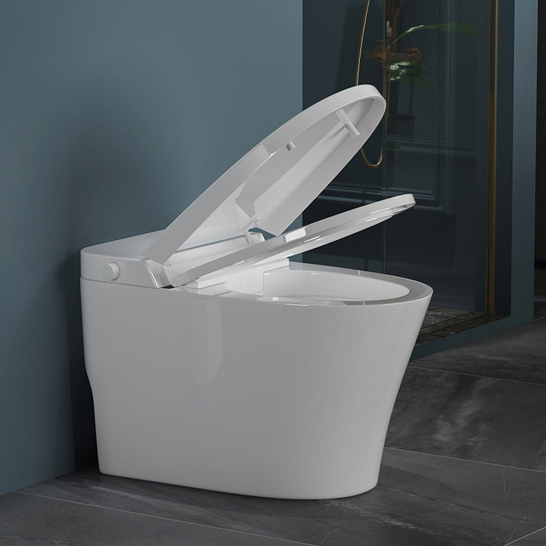 Modern Elong Toilet Bowl One Piece Toilet with Seat for Bathroom Clearhalo 'Bathroom Remodel & Bathroom Fixtures' 'Home Improvement' 'home_improvement' 'home_improvement_toilets' 'Toilets & Bidets' 'Toilets' 6483095